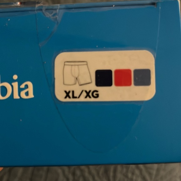 COLUMBIA Mens Boxer Briefs X-Large Stretch Tag Free Underwear 3 Pack No Fly - Picture 5 of 7